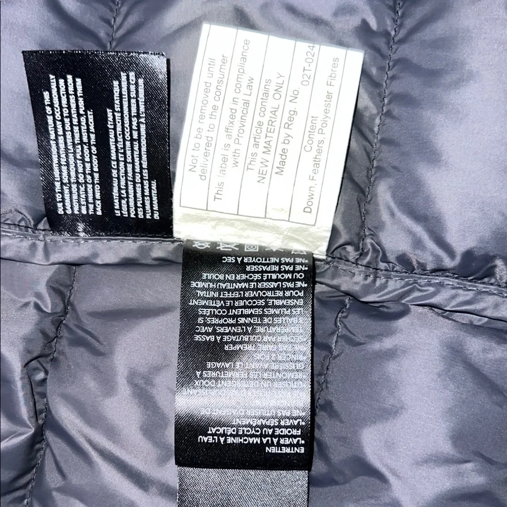 Paradox Black Puffer Jacket Water-Resistant Design - Picture 9 of 10